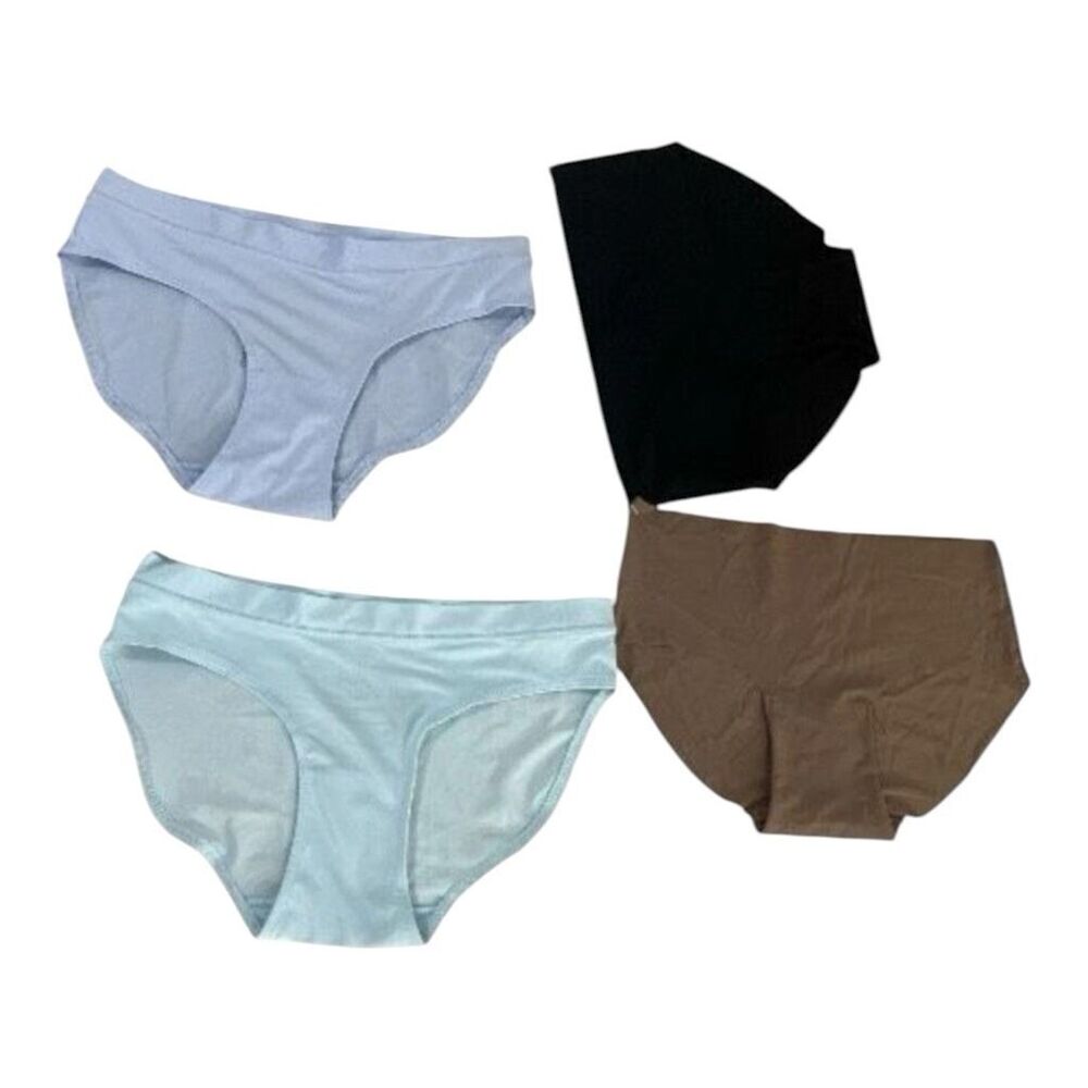 Art Class 4 Pack Girls Blue Brown Black Hipster Panties Size S(6/7)